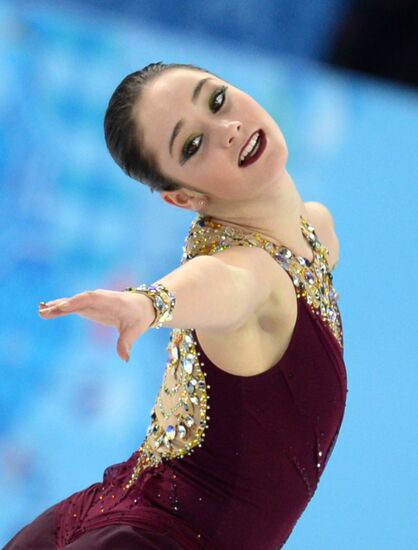 2014 Winter Olympics. Figure skating. Women. Free skating