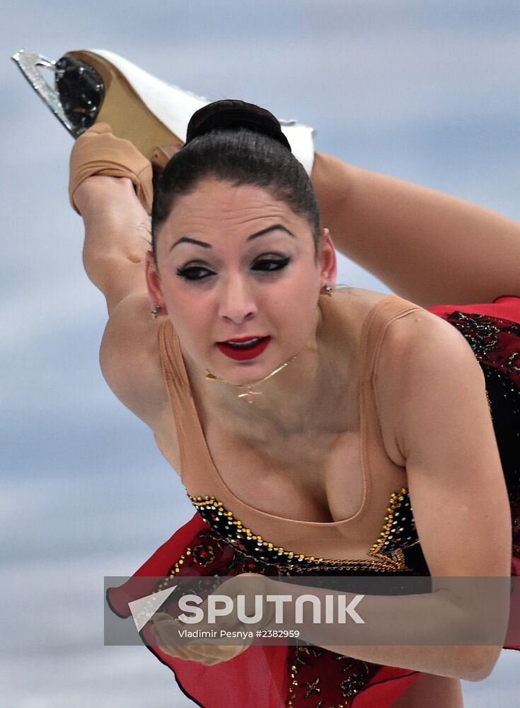 2014 Winter Olympics. Figure skating. Women. Free skating