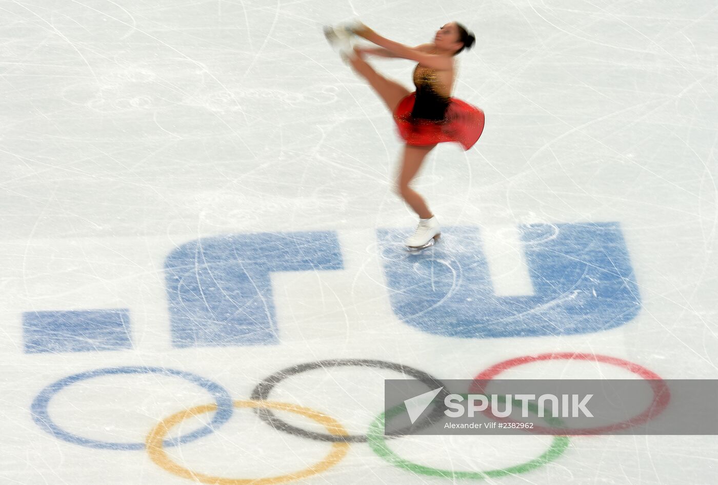 2014 Winter Olympics. Figure skating. Women. Free skating