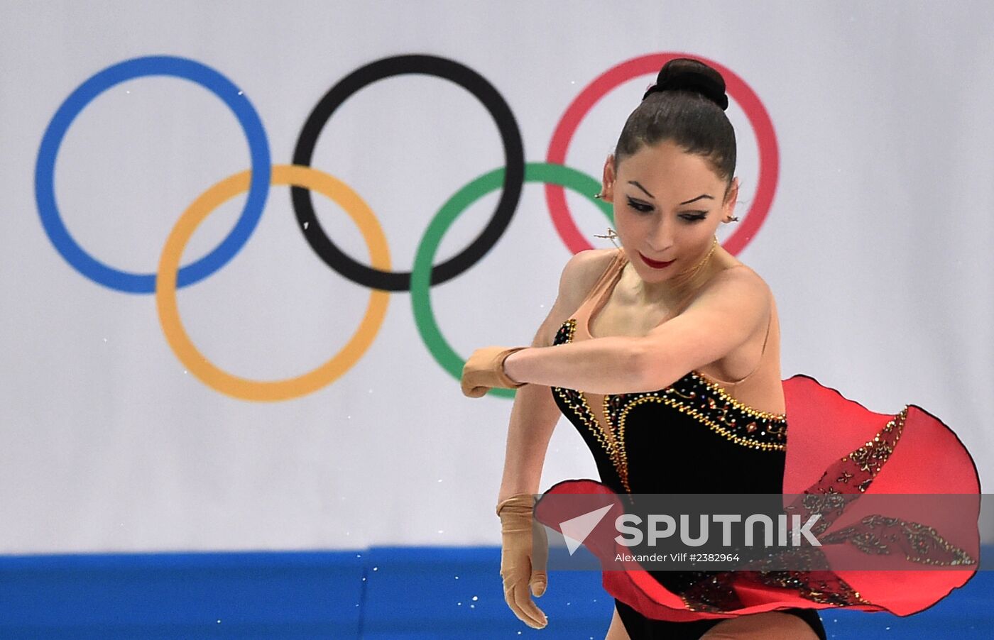 2014 Winter Olympics. Figure skating. Women. Free skating