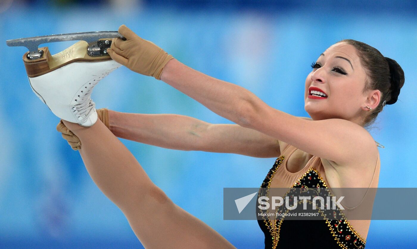 2014 Winter Olympics. Figure skating. Women. Free skating