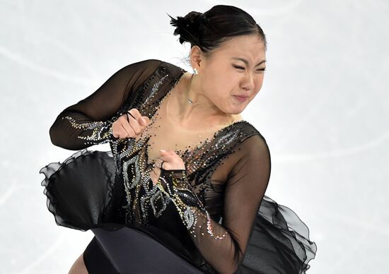 2014 Winter Olympics. Figure skating. Women’s singles. Free skating