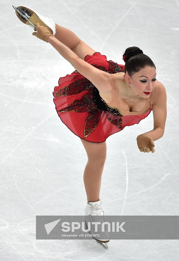 2014 Winter Olympics. Figure skating. Women’s singles. Free skating