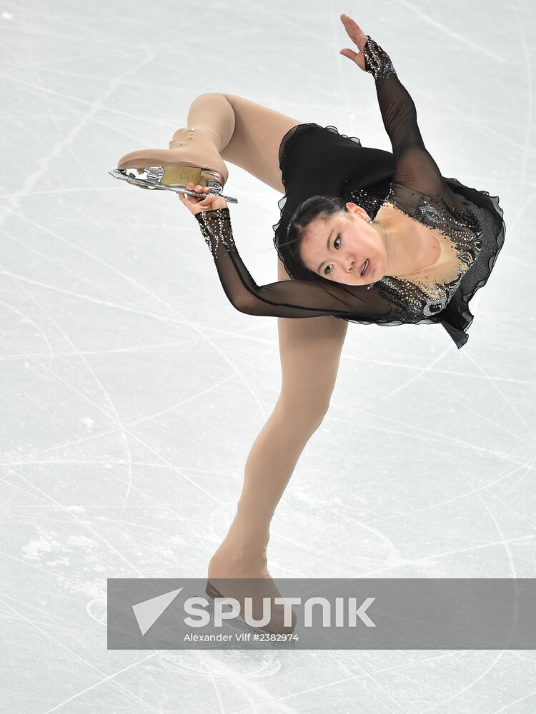 2014 Winter Olympics. Figure skating. Women’s singles. Free skating