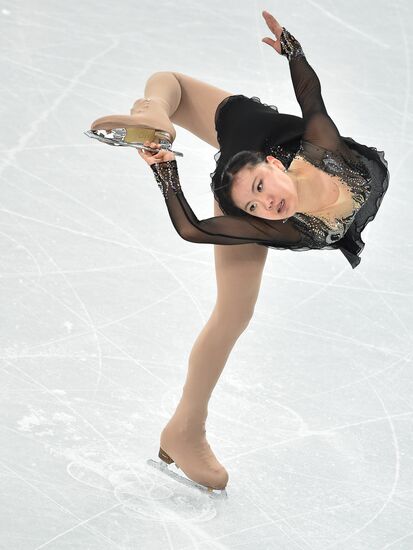 2014 Winter Olympics. Figure skating. Women’s singles. Free skating