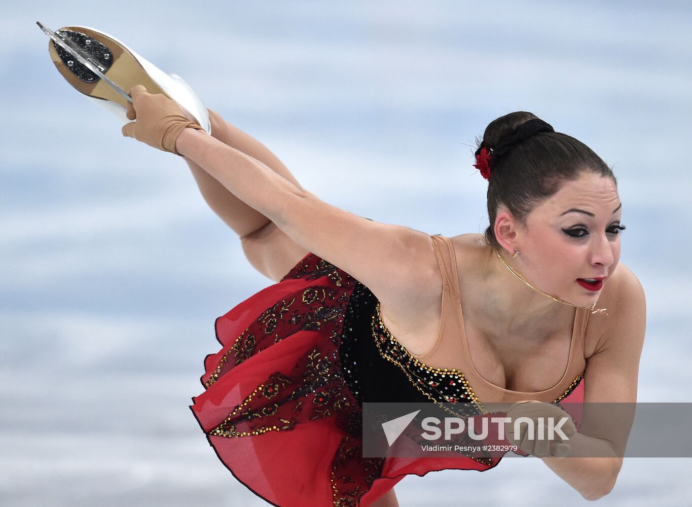 2014 Winter Olympics. Figure skating. Women. Free skating