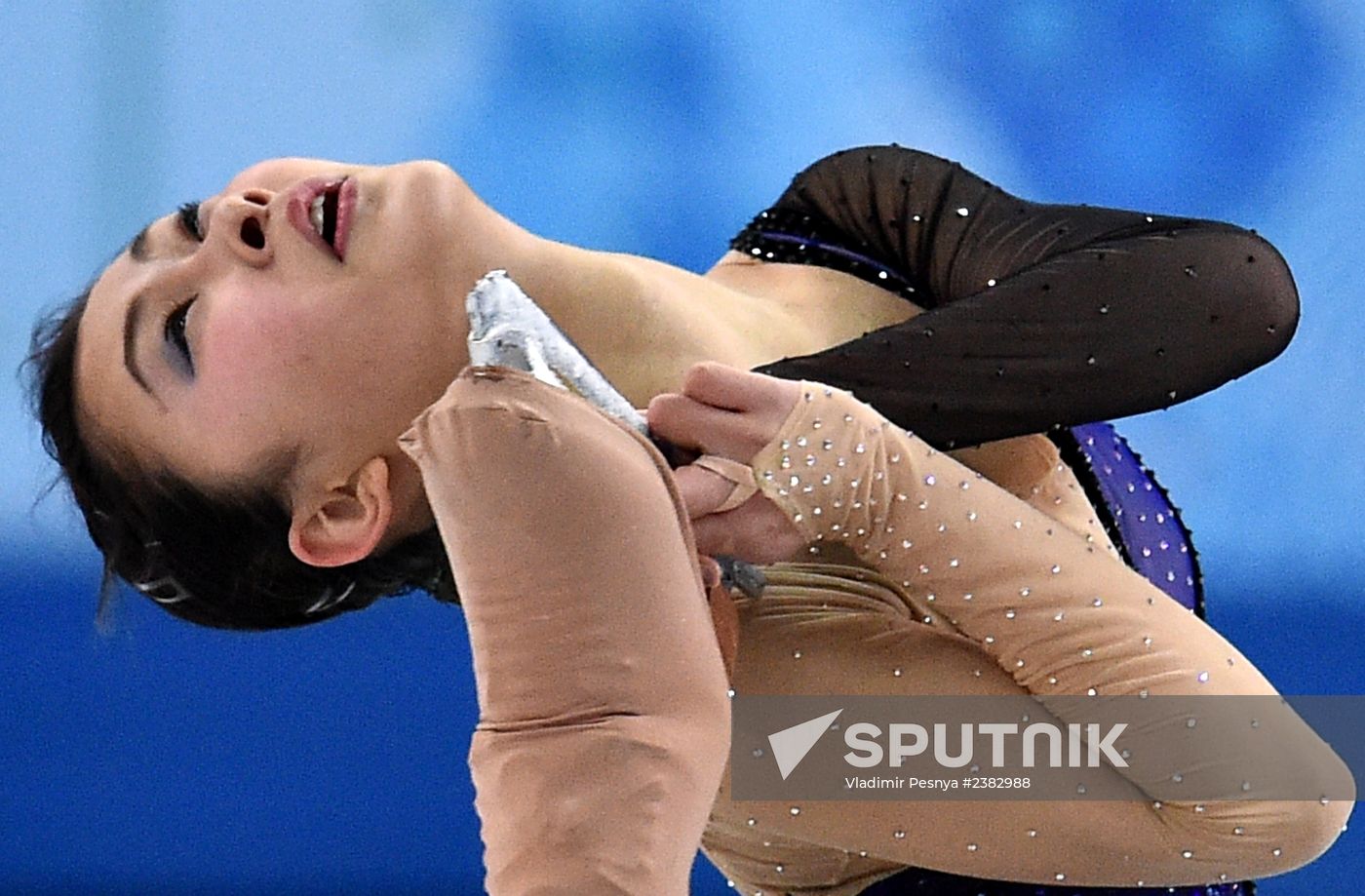 2014 Winter Olympics. Figure skating. Women. Free skating