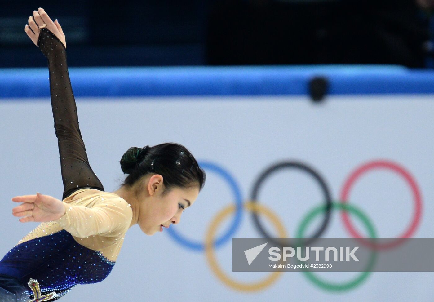 2014 Winter Olympics. Figure skating. Women. Free skating