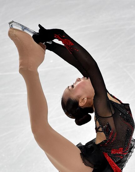 2014 Winter Olympics. Figure skating. Women's singles. Free skating