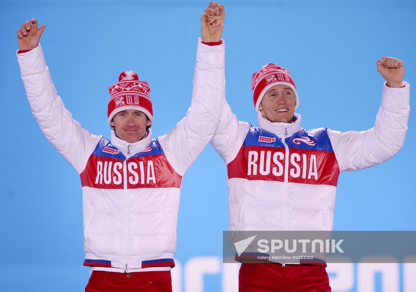 2014 Winter Olympics. Medal ceremony. Day Thirteen