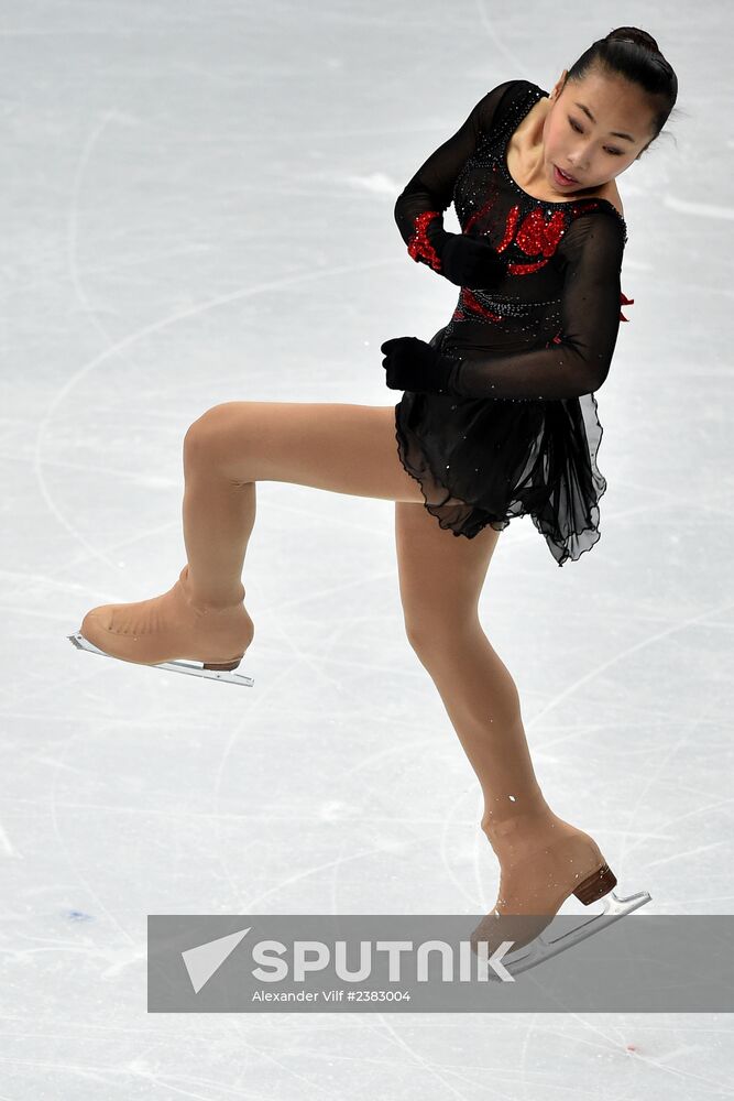 2014 Winter Olympics. Figure skating. Women's singles. Free skating