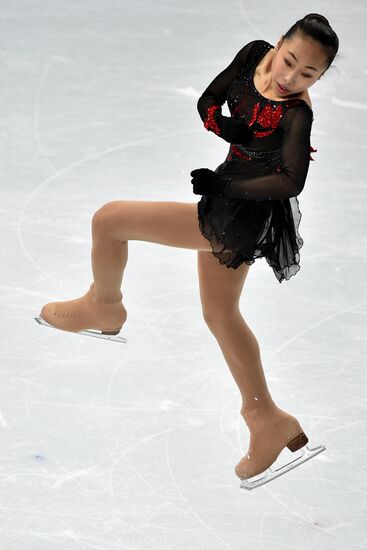 2014 Winter Olympics. Figure skating. Women's singles. Free skating