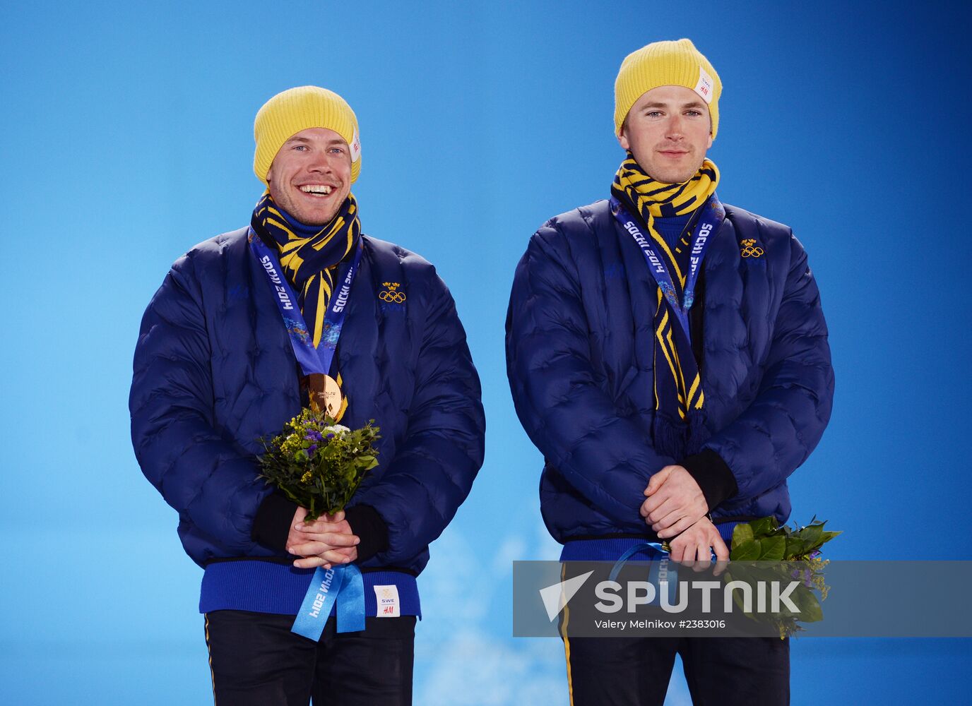 2014 Winter Olympics. Medal ceremony. Day Thirteen