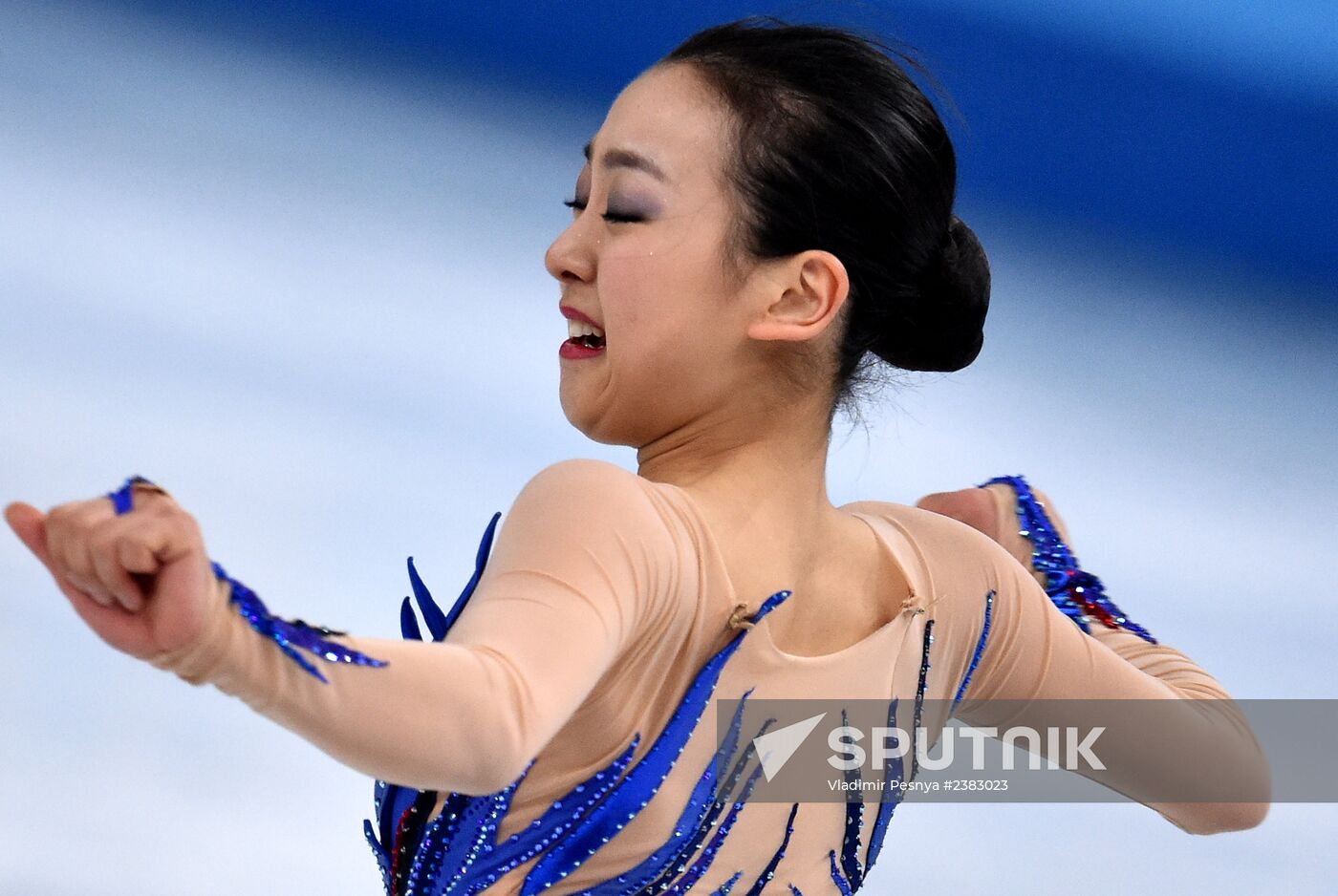 2014 Winter Olympics. Figure skating. Women. Free skating