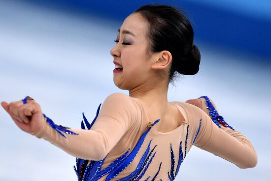 2014 Winter Olympics. Figure skating. Women. Free skating