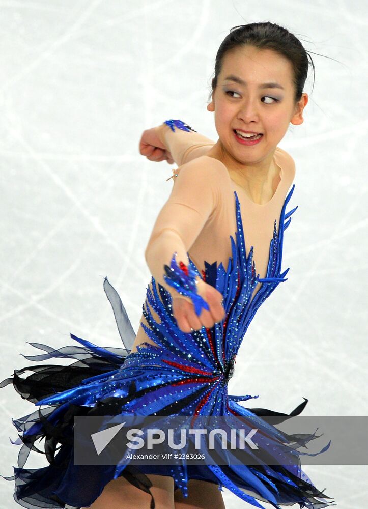 2014 Winter Olympics. Figure skating. Women. Free skating