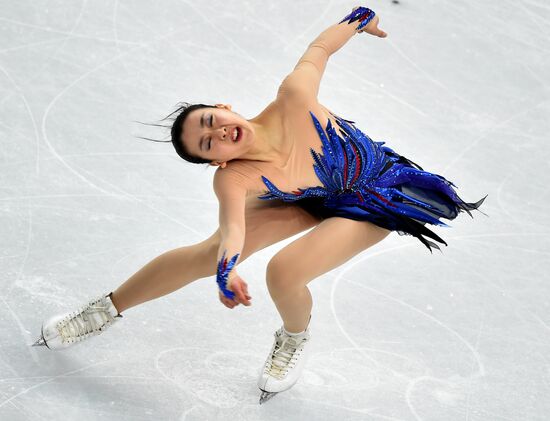 2014 Winter Olympics. Figure skating. Women's singles. Free skating