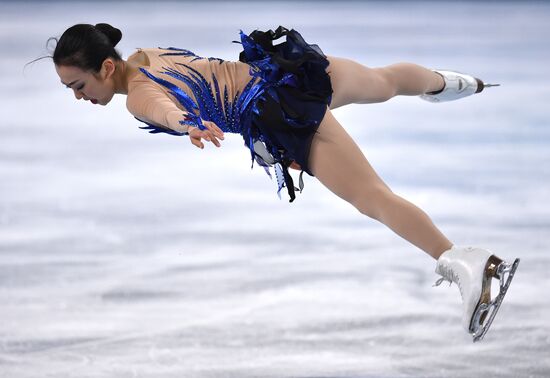 2014 Winter Olympics. Figure skating. Women's singles. Free skating