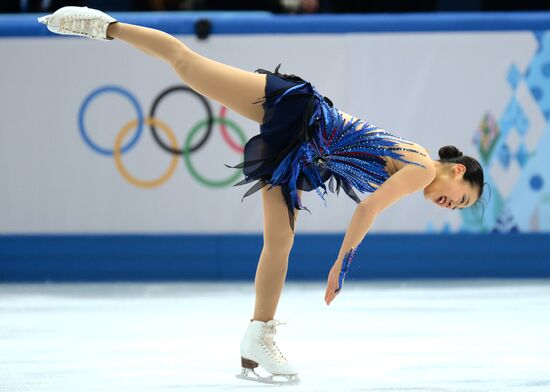 2014 Winter Olympics. Figure skating. Women's singles. Free skating