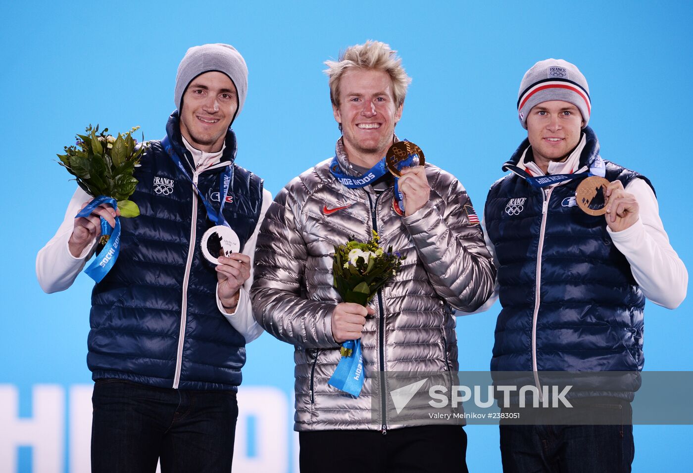 2014 Winter Olympics. Medal ceremony. Day Thirteen