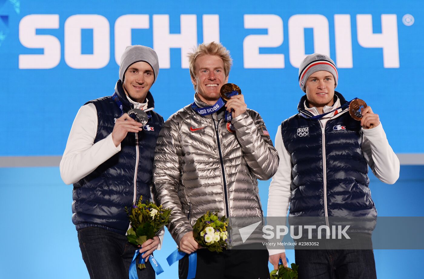 2014 Winter Olympics. Medal ceremony. Day Thirteen