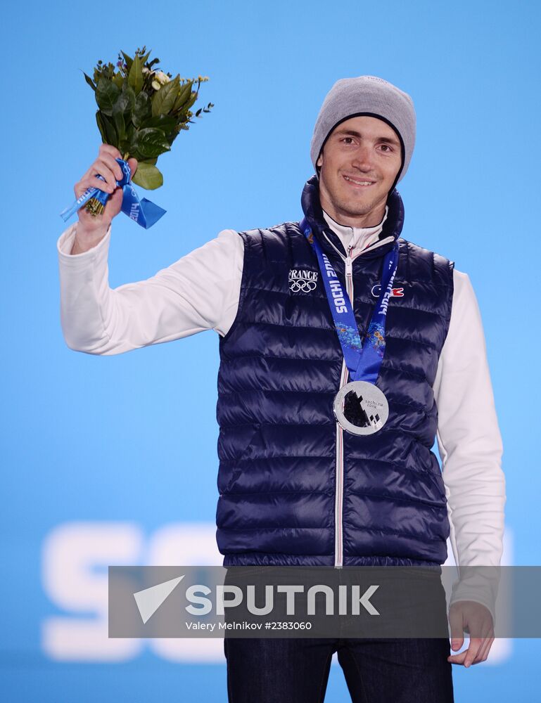 2014 Winter Olympics. Medal ceremony. Day Thirteen