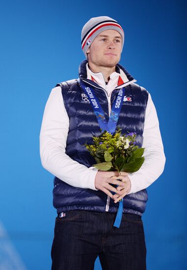 2014 Winter Olympics. Medal ceremony. Day Thirteen