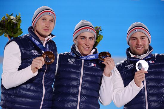 2014 Winter Olympics. Medal ceremony. Day Thirteen