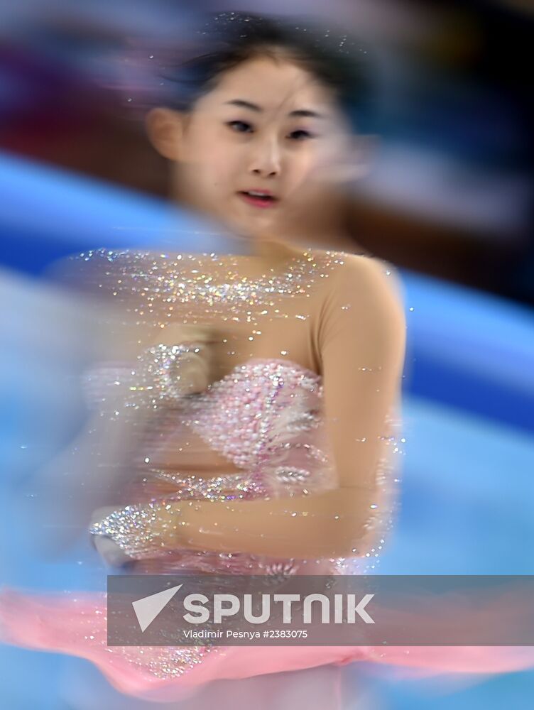 2014 Winter Olympics. Figure skating. Women. Free skating