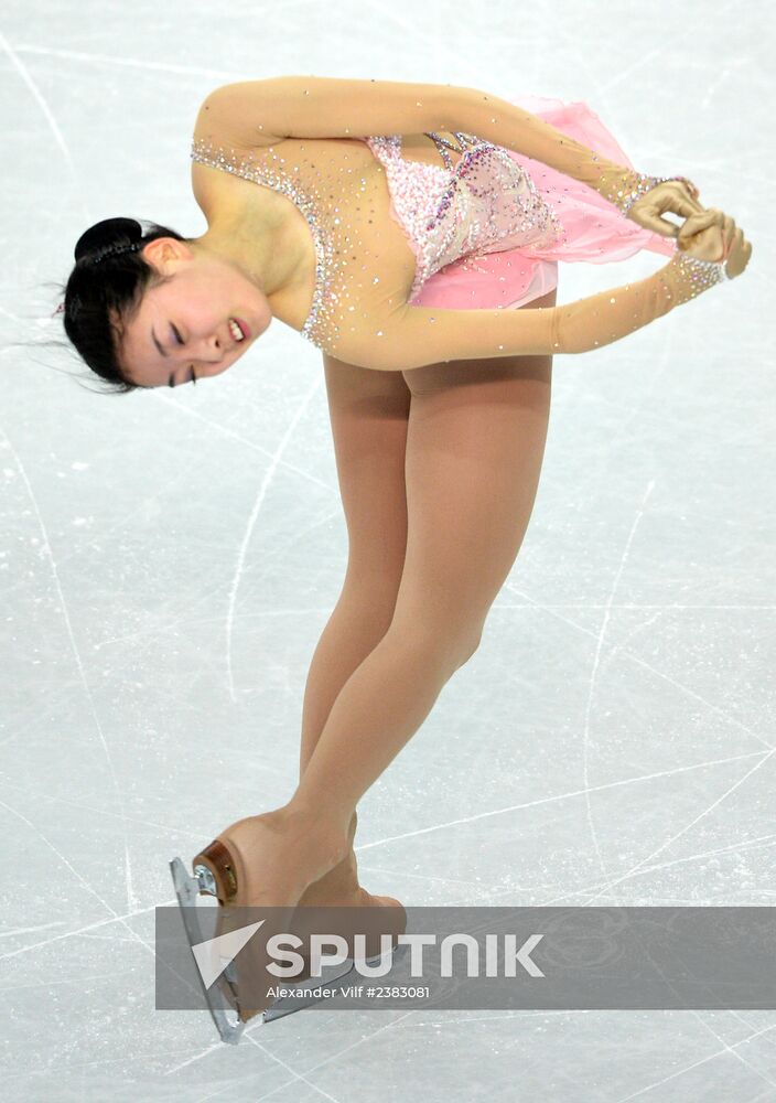 2014 Winter Olympics. Figure skating. Women. Free skating