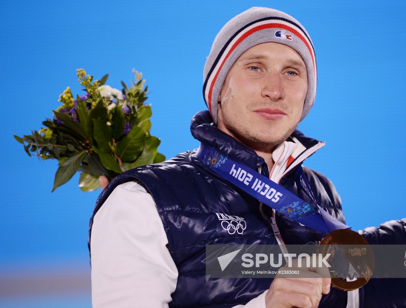 2014 Winter Olympics. Medal ceremony. Day Thirteen