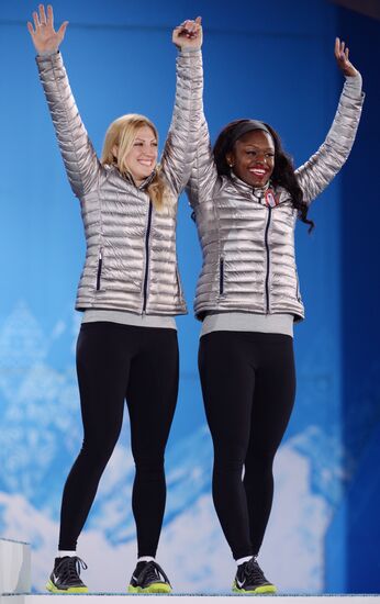 2014 Winter Olympics. Medal ceremony. Day Thirteen