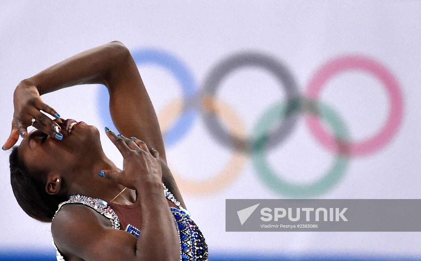 2014 Winter Olympics. Figure skating. Women. Free skating