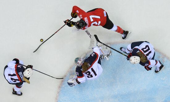 2014 Winter Olympics. Ice hockey. Women. Finals