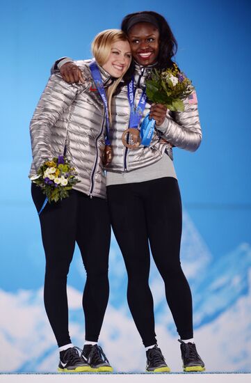 2014 Winter Olympics. Medal ceremony. Day Thirteen