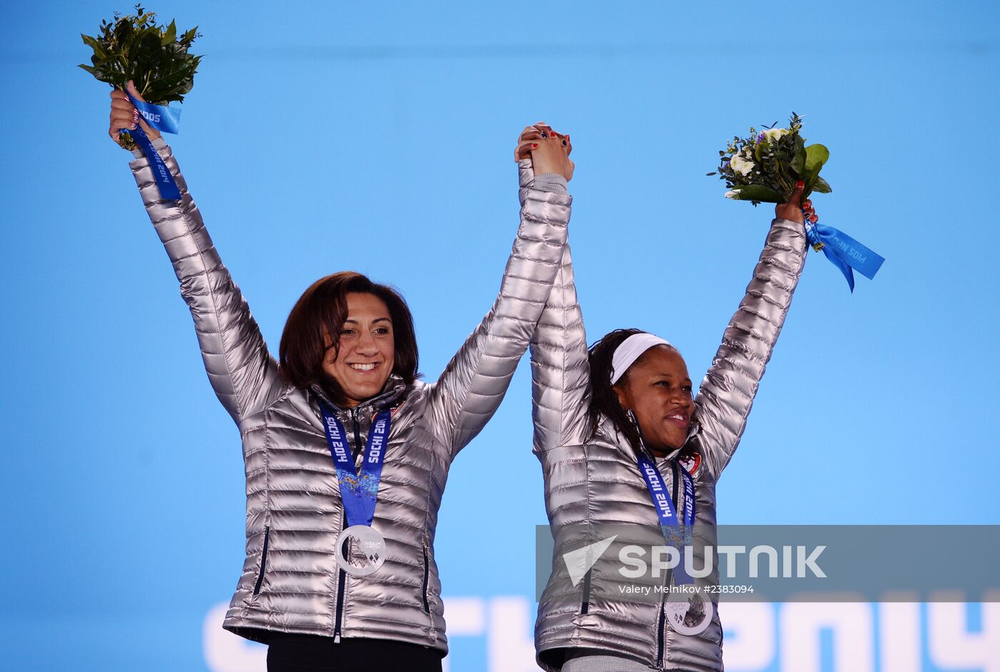 2014 Winter Olympics. Medal ceremony. Day Thirteen