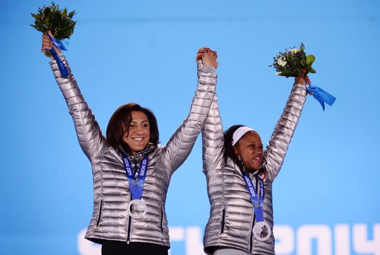 2014 Winter Olympics. Medal ceremony. Day Thirteen