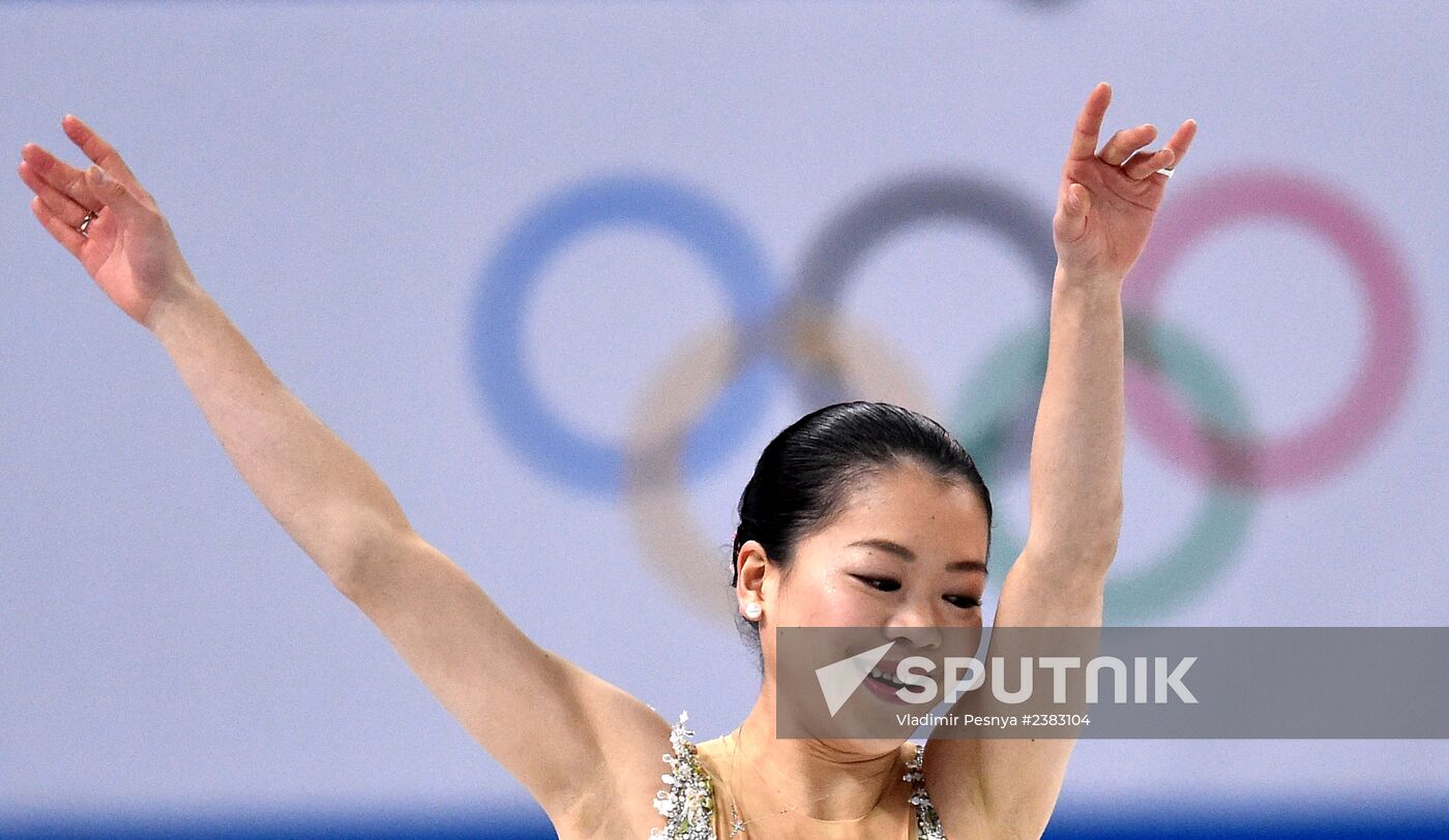 2014 Winter Olympics. Figure skating. Women. Free skating