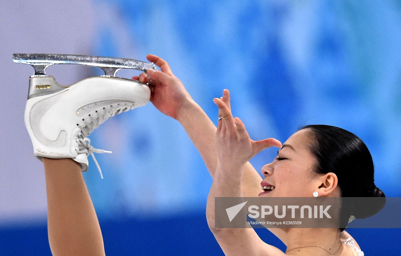 2014 Winter Olympics. Figure skating. Women. Free skating