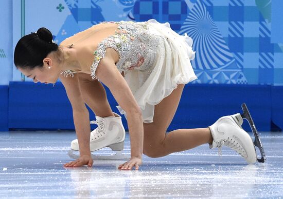 2014 Winter Olympics. Figure skating. Women. Free skating