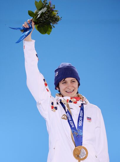 2014 Winter Olympics. Medal ceremony. Day Thirteen