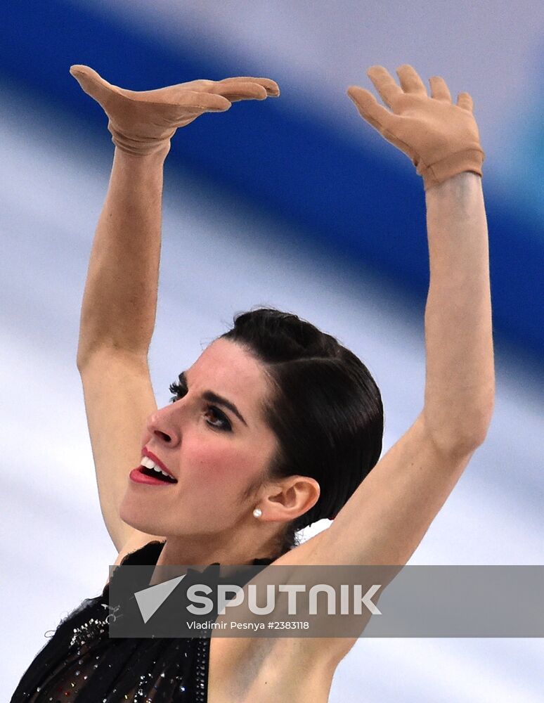 2014 Winter Olympics. Figure skating. Women. Free skating