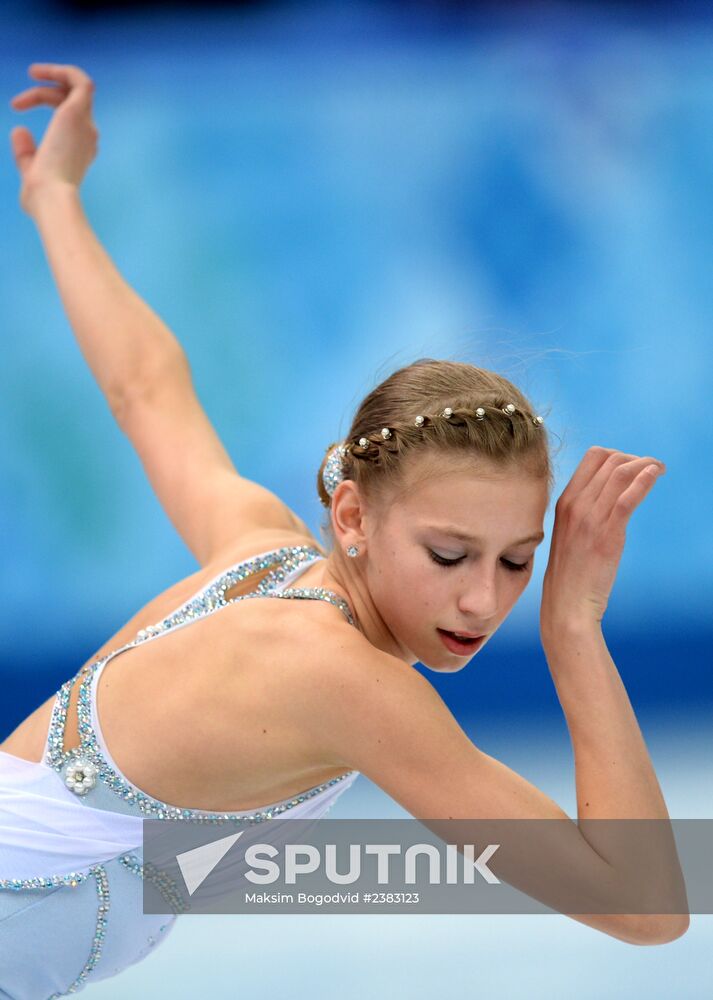 2014 Winter Olympics. Figure skating. Women. Free skating