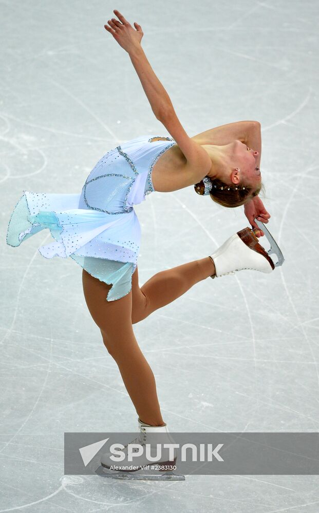 2014 Winter Olympics. Figure skating. Women. Free skating