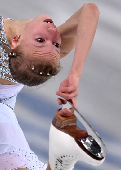 2014 Winter Olympics. Figure skating. Women. Free skating