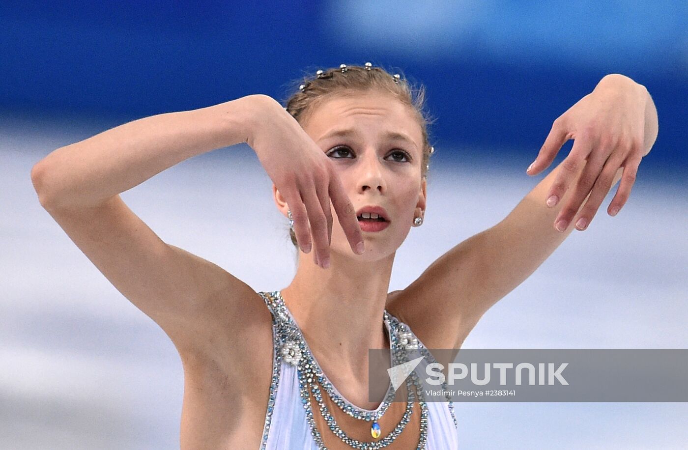 2014 Winter Olympics. Figure skating. Women. Free skating