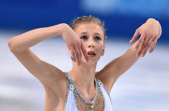 2014 Winter Olympics. Figure skating. Women. Free skating