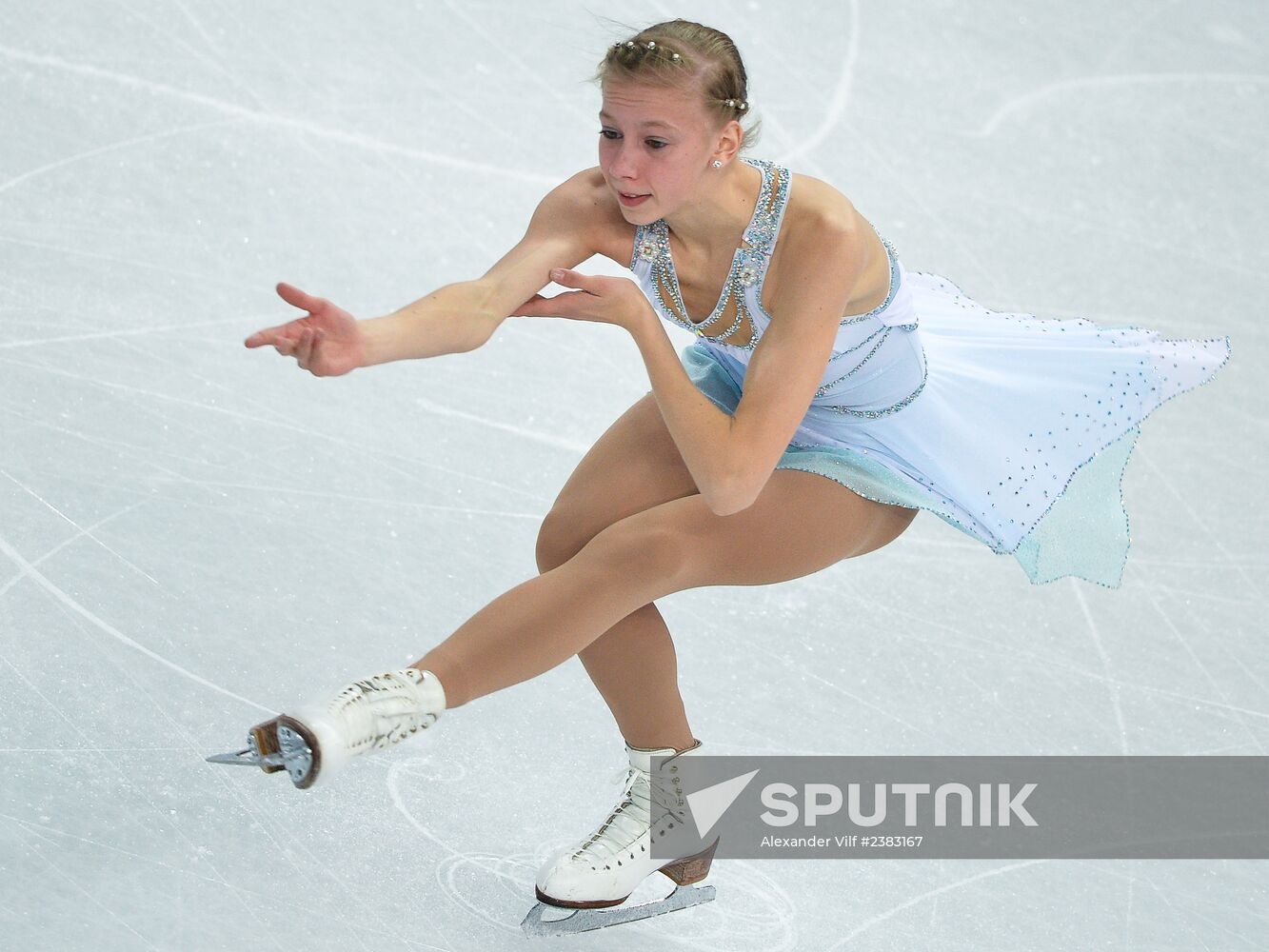 2014 Winter Olympics. Figure skating. Women. Free skating