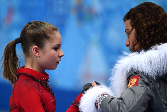 2014 Winter Olympics. Figure skating. Women. Free skating