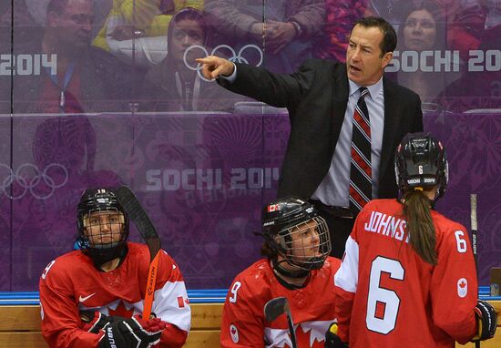2014 Winter Olympics. Ice hockey. Women. Finals